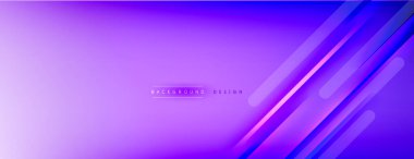 Soyut arkaplan - çizgiler ışık ve gölgelerle oluşturuldu. Teknoloji ya da iş dijital şablonu. Dinamik arkaplan ile basit akışkan renk gradyanı