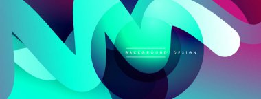 Soyut kesişen çizgiler ve eğimli geometrik arkaplan