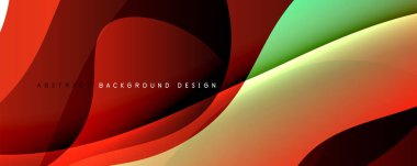 Dinamik dalga çizgisi efektli basit akışkan renk gradyan soyut arka plan. Duvar Kağıdı, Sancak, Arkaplan, Kart, Kitap İllüstrasyonu, İniş Sayfası