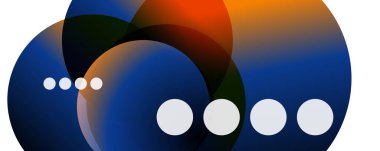 Akışkan eğimler, girdaplar ve daireler. Parlak renk çizgileri. Duvar Kağıdı, Sancak, Arkaplan, İniş Sayfası için Vektör İllüstrasyonu