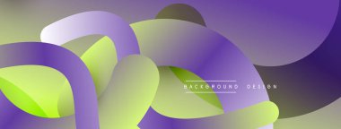 Soyut kesişen çizgiler ve eğimli geometrik arkaplan