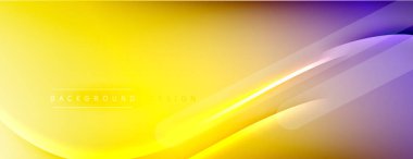 Soyut arkaplan - çizgiler ışık ve gölgelerle oluşturuldu. Teknoloji ya da iş dijital şablonu. Dinamik arkaplan ile basit akışkan renk gradyanı