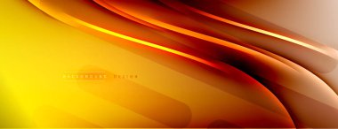 Soyut arkaplan - çizgiler ışık ve gölgelerle oluşturuldu. Teknoloji ya da iş dijital şablonu. Dinamik arkaplan ile basit akışkan renk gradyanı