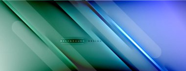 Soyut arkaplan. Parlak eğimli arkaplanda gölge çizgileri.