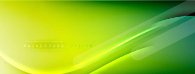 Soyut arkaplan - çizgiler ışık ve gölgelerle oluşturuldu. Teknoloji ya da iş dijital şablonu. Dinamik arkaplan ile basit akışkan renk gradyanı