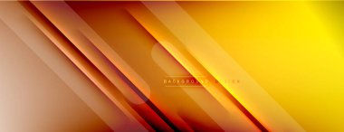 Soyut arkaplan - çizgiler ışık ve gölgelerle oluşturuldu. Teknoloji ya da iş dijital şablonu. Dinamik arkaplan ile basit akışkan renk gradyanı