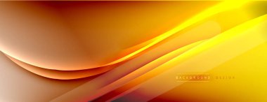 Soyut arkaplan - çizgiler ışık ve gölgelerle oluşturuldu. Teknoloji ya da iş dijital şablonu. Dinamik arkaplan ile basit akışkan renk gradyanı