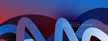 Soyut kesişen çizgiler ve eğimli geometrik arkaplan