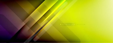 Soyut arkaplan. Parlak eğimli arkaplanda gölge çizgileri.