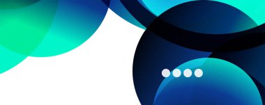 Akışkan eğimler, girdaplar ve daireler. Parlak renk çizgileri. Duvar Kağıdı, Sancak, Arkaplan, İniş Sayfası için Vektör İllüstrasyonu