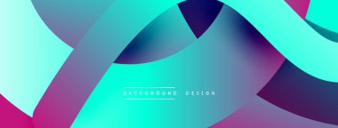 Soyut kesişen çizgiler ve eğimli geometrik arkaplan