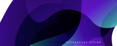 Dinamik dalga çizgisi efektli basit akışkan renk gradyan soyut arka plan. Duvar Kağıdı, Sancak, Arkaplan, Kart, Kitap İllüstrasyonu, İniş Sayfası