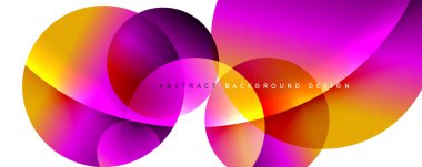 Moda, basit, akışkan renk değişimi soyut arka plan. Renk ve çizgi karışımı. Duvar Kağıdı, Sancak, Arkaplan, İniş Sayfası için Vektör İllüstrasyonu