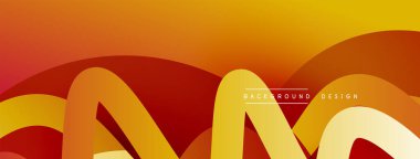 Soyut kesişen çizgiler ve eğimli geometrik arkaplan