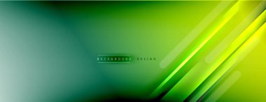 Soyut arkaplan - çizgiler ışık ve gölgelerle oluşturuldu. Teknoloji ya da iş dijital şablonu. Dinamik arkaplan ile basit akışkan renk gradyanı