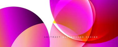 Moda, basit, akışkan renk değişimi soyut arka plan. Renk ve çizgi karışımı. Duvar Kağıdı, Sancak, Arkaplan, İniş Sayfası için Vektör İllüstrasyonu