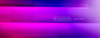 Dinamik çizgiler soyut arkaplan. Üç boyutlu gölge efektleri ve sıvı eğimleri. Modern çakışma biçimleri