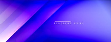 Dinamik çizgiler soyut arkaplan. Üç boyutlu gölge efektleri ve sıvı eğimleri. Modern çakışma biçimleri