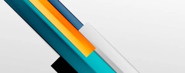 Färg abstrakta linjer trendig geometrisk bakgrund för företag eller teknik presentation, internet affisch eller webb broschyr omslag, tapet — Stock vektor