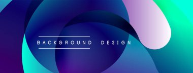 Soyut kesişen çizgiler ve eğimli geometrik arkaplan