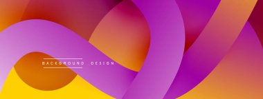 Soyut kesişen çizgiler ve eğimli geometrik arkaplan