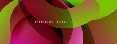 Soyut kesişen çizgiler ve eğimli geometrik arkaplan