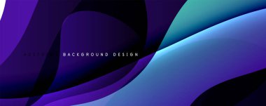 Dinamik dalga çizgisi efektli basit akışkan renk gradyan soyut arka plan. Duvar Kağıdı, Sancak, Arkaplan, Kart, Kitap İllüstrasyonu, İniş Sayfası