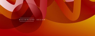 Soyut kesişen çizgiler ve eğimli geometrik arkaplan