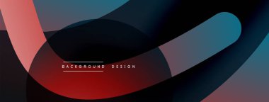 Soyut kesişen çizgiler ve eğimli geometrik arkaplan