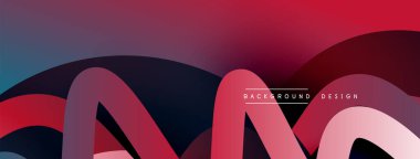 Soyut kesişen çizgiler ve eğimli geometrik arkaplan