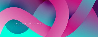 Soyut kesişen çizgiler ve eğimli geometrik arkaplan