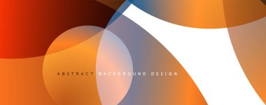 Moda, basit, akışkan renk değişimi soyut arka plan. Renk ve çizgi karışımı. Duvar Kağıdı, Sancak, Arkaplan, İniş Sayfası için Vektör İllüstrasyonu