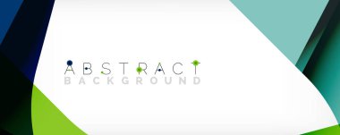 Asgari soyut arkaplan - beyaz üzerine gölge çizgileri ile örtüşen renk şekilleri. Duvar Kağıdı, Sancak, Arkaplan, İniş Sayfası için Vektör İllüstrasyonu