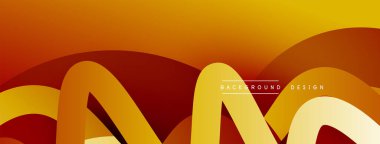 Soyut kesişen çizgiler ve eğimli geometrik arkaplan