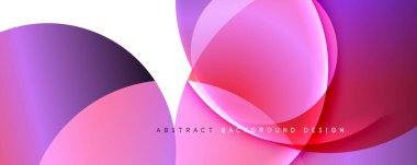 Moda, basit, akışkan renk değişimi soyut arka plan. Renk ve çizgi karışımı. Duvar Kağıdı, Sancak, Arkaplan, İniş Sayfası için Vektör İllüstrasyonu