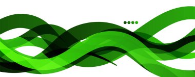 Soyut arkaplan - beyaz desen üzerinde şeffaf dalgalı çizgiler. Duvar Kağıdı, Sancak, Arkaplan, İniş Sayfası için Vektör İllüstrasyonu