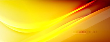 Soyut arkaplan - çizgiler ışık ve gölgelerle oluşturuldu. Teknoloji ya da iş dijital şablonu. Dinamik arkaplan ile basit akışkan renk gradyanı