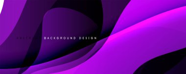 Dinamik dalga çizgisi efektli basit akışkan renk gradyan soyut arka plan. Duvar Kağıdı, Sancak, Arkaplan, Kart, Kitap İllüstrasyonu, İniş Sayfası