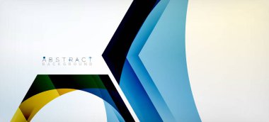 Vektör renk altıgenler geometrik soyut arkaplan