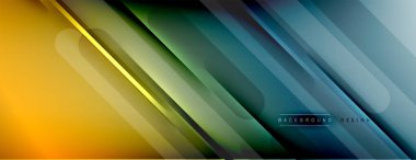 Soyut arkaplan. Parlak eğimli arkaplanda gölge çizgileri.