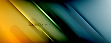 Soyut arkaplan. Parlak eğimli arkaplanda gölge çizgileri.