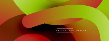 Soyut kesişen çizgiler ve eğimli geometrik arkaplan