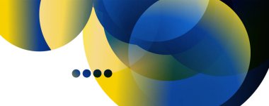 Akışkan eğimler, girdaplar ve daireler. Parlak renk çizgileri. Duvar Kağıdı, Sancak, Arkaplan, İniş Sayfası için Vektör İllüstrasyonu