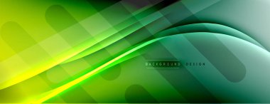 Soyut arkaplan - çizgiler ışık ve gölgelerle oluşturuldu. Teknoloji ya da iş dijital şablonu. Dinamik arkaplan ile basit akışkan renk gradyanı