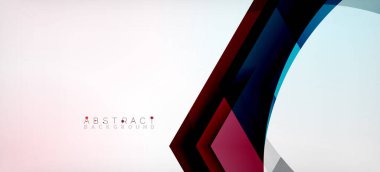 Vektör renk altıgenler geometrik soyut arkaplan