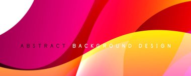 Dinamik dalga çizgisi efektli basit akışkan renk gradyan soyut arka plan. Duvar Kağıdı, Sancak, Arkaplan, Kart, Kitap İllüstrasyonu, İniş Sayfası