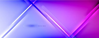 Soyut arkaplan - çizgiler ışık ve gölgelerle oluşturuldu. Teknoloji ya da iş dijital şablonu. Dinamik arkaplan ile basit akışkan renk gradyanı