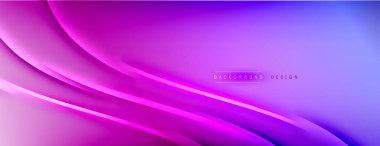 Soyut arkaplan - çizgiler ışık ve gölgelerle oluşturuldu. Teknoloji ya da iş dijital şablonu. Dinamik arkaplan ile basit akışkan renk gradyanı