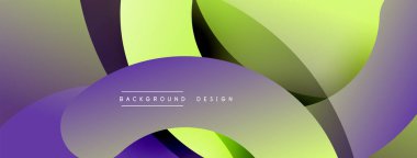 Soyut kesişen çizgiler ve eğimli geometrik arkaplan