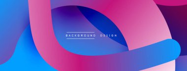 Soyut kesişen çizgiler ve eğimli geometrik arkaplan